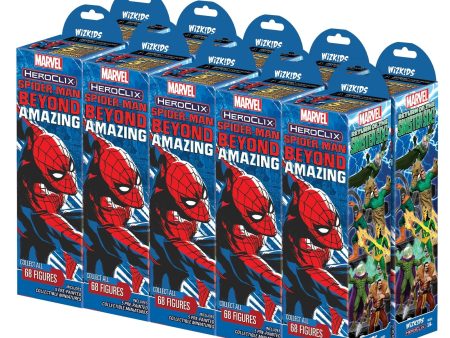 HeroClix: Spider-Man Beyond Amazing Booster Brick Sale