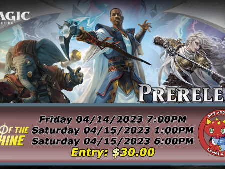 Magic The Gathering: March of the Machine Prerelease Weekend - Saturday Evening ticket Online Sale