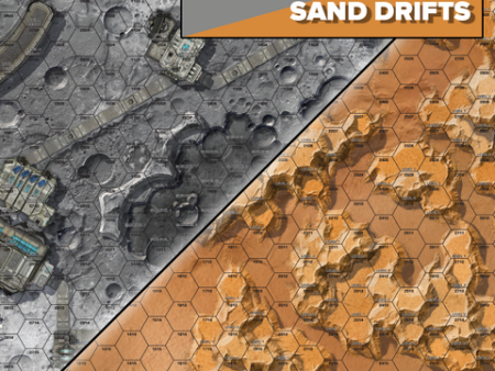 BATTLETECH: BATTLEMAT (LUNAR BASE SAND DRIFTS) Online Sale