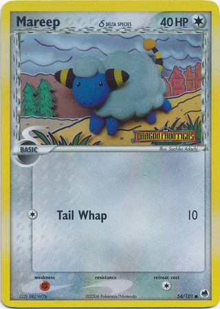 Mareep (54 101) (Delta Species) (Stamped) [EX: Dragon Frontiers] Online Hot Sale