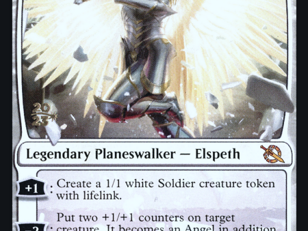 Archangel Elspeth [March of the Machine Prerelease Promos] Online Sale