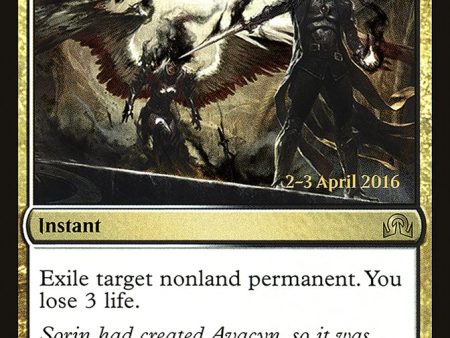 Anguished Unmaking [Shadows over Innistrad Prerelease Promos] For Discount