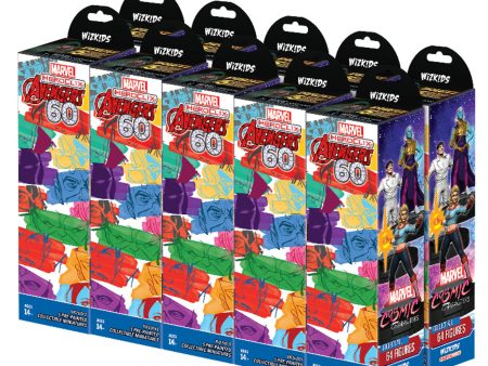 Marvel Comics HeroClix: Avengers 60 Booster Brick For Discount