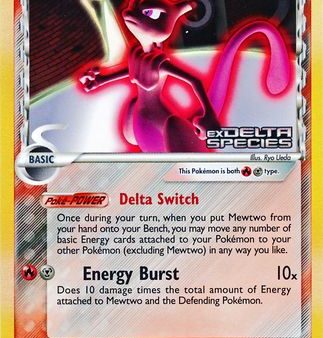 Mewtwo (12 113) (Delta Species) (Stamped) [EX: Delta Species] For Discount