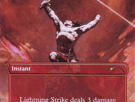 Lightning Strike (Borderless) [Secret Lair Drop Promos] Supply