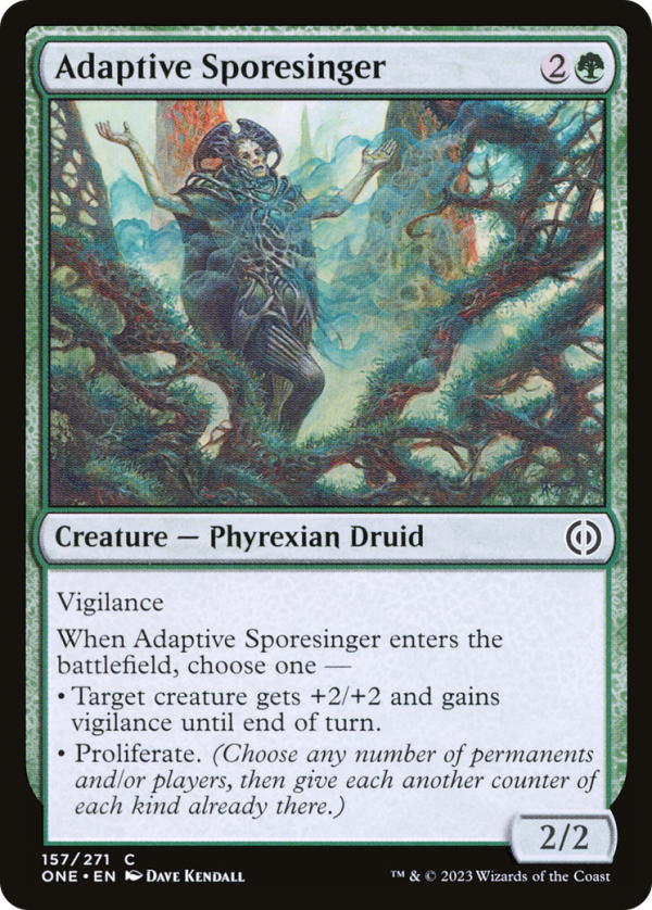 Adaptive Sporesinger [Phyrexia: All Will Be One] For Discount