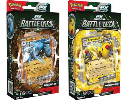 Ampharos ex   Lucario ex Battle Deck Sale