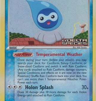 Rain Castform (26 113) (Stamped) [EX: Delta Species] For Discount