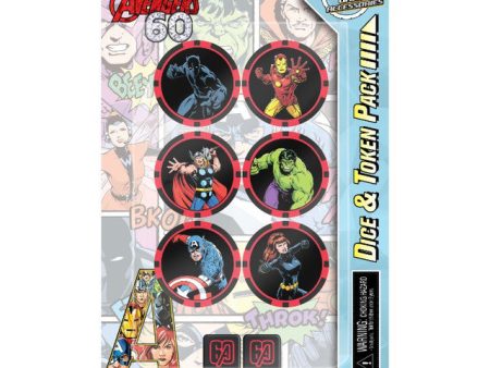 Marvel HeroClix: Avengers 60 Dice and Token Pack Hot on Sale