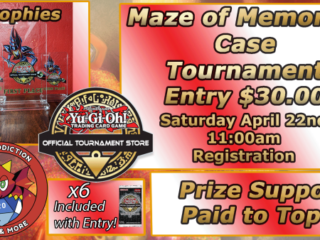 Maze of Memories Case Tournament ticket Online now