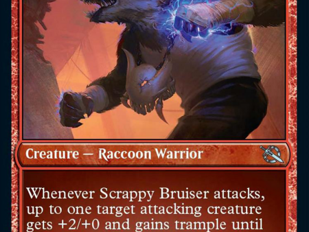 Scrappy Bruiser (Promo Pack) [March of the Machine Promos] Discount