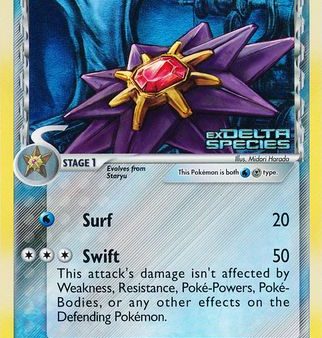 Starmie (30 113) (Delta Species) (Stamped) [EX: Delta Species] Sale