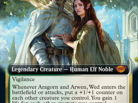 Aragorn and Arwen, Wed (Extended Art) [The Lord of the Rings: Tales of Middle-Earth] Sale