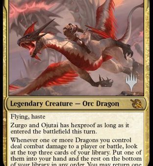 Zurgo and Ojutai (Promo Pack) [March of the Machine Promos] Discount