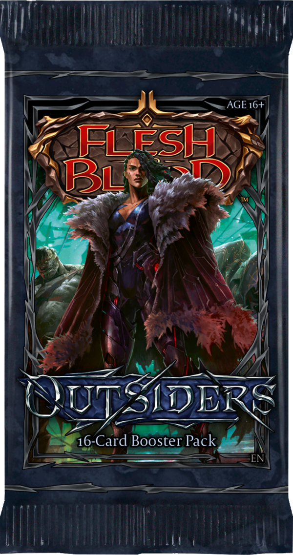 Flesh and Blood TCG: Outsiders Booster Packs For Discount