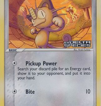 Meowth (77 113) (Stamped) [EX: Delta Species] Online now