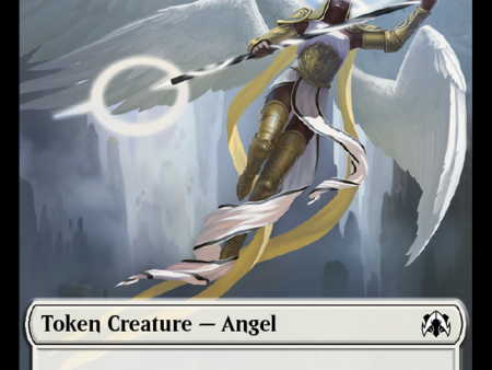 Angel (3)    Demon Double-Sided Token [March of the Machine Commander Tokens] Online Sale