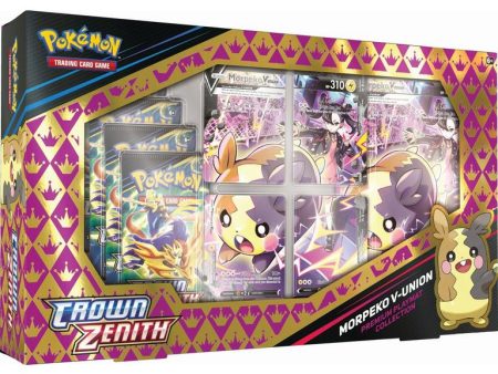 Pokemon TCG: Crown Zenith Morpeko V-UNION Premium Playmat Collection Supply