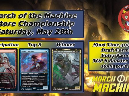 March of the Machines Store Championship - Booster Draft ticket For Discount