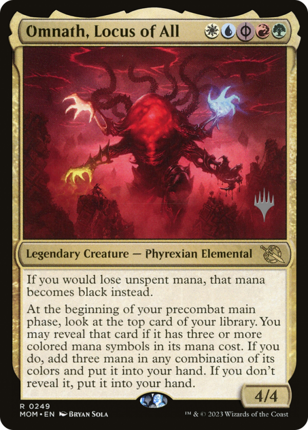 Omnath, Locus of All (Promo Pack) [March of the Machine Promos] Sale