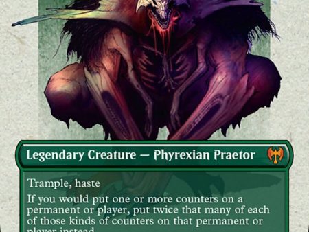 Vorinclex, Monstrous Raider (Borderless Concept Praetors) [Phyrexia: All Will Be One] Cheap