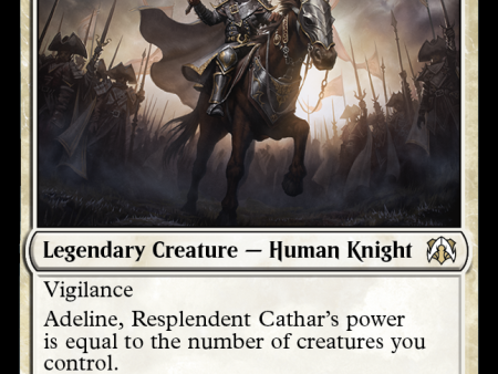 Adeline, Resplendent Cathar [March of the Machine Commander] Online now