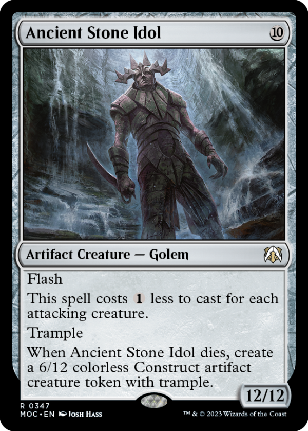 Ancient Stone Idol [March of the Machine Commander] Discount