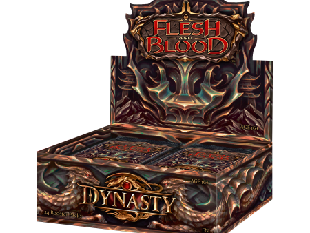 Flesh and Blood TCG: Dynasty Booster Box For Discount