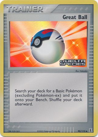 Great Ball (90 113) (Stamped) [EX: Delta Species] Hot on Sale