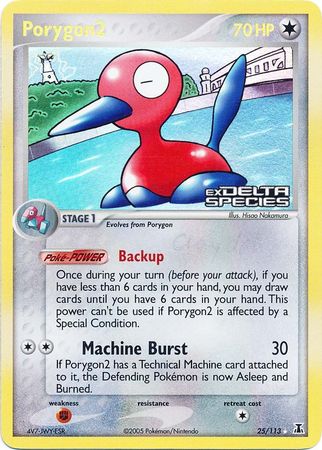 Porygon2 (25 113) (Stamped) [EX: Delta Species] on Sale