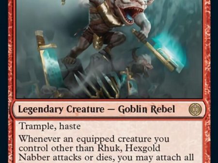 Rhuk, Hexgold Nabber [Phyrexia: All Will Be One] For Sale