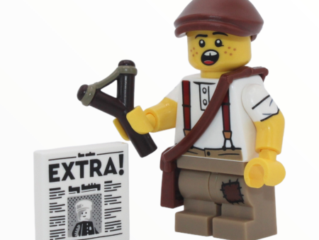 LEGO Series 24: Newspaper Kid For Discount