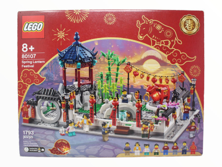 Retired Set 80107 LEGO Spring Lantern Festival Online Sale