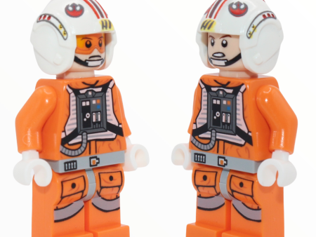 Luke Skywalker (Pilot, printed legs, stern   open mouth, 2013) For Cheap