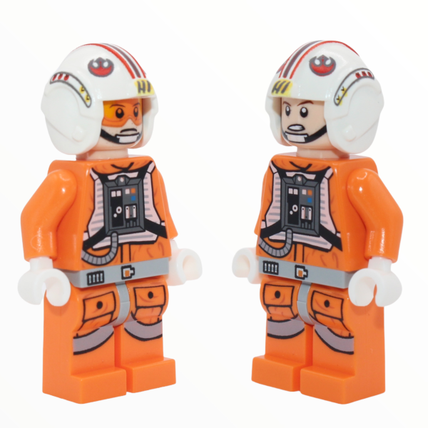 Luke Skywalker (Pilot, printed legs, stern   open mouth, 2013) For Cheap