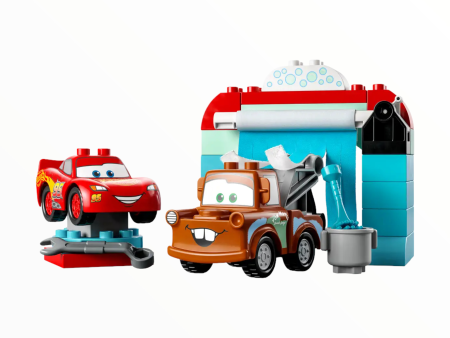 10996 Cars Lightning McQueen & Mater’s Car Wash Fun Hot on Sale