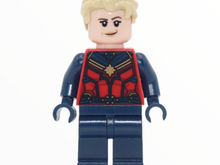 Captain Marvel (red torso, dark blue arms and hands, 2021) Discount