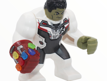 The Hulk (white jumpsuit, with Nano Gauntlet complete) Cheap