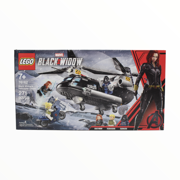 Retired Set 76162 Marvel Black Widow’s Helicopter Chase For Discount