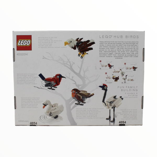 Retired Set 4002014 LEGO Employee Exclusive: LEGO Hub Birds (2014) Online now