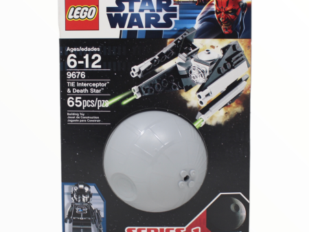 Retired Set 9676 Star Wars TIE Interceptor & Death Star For Sale