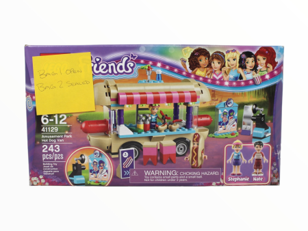 Certified Used Set 41129 Friends Amusement Park Hot Dog Van Sale