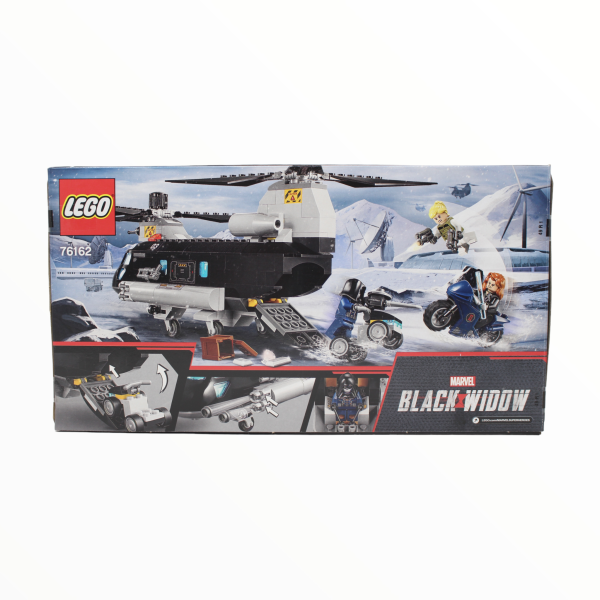 Retired Set 76162 Marvel Black Widow’s Helicopter Chase For Discount