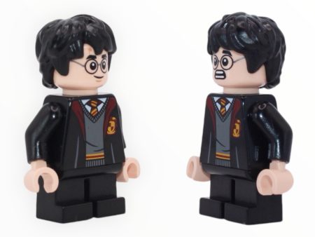 Harry Potter (Gryffindor robe open, sweater, shirt and tie, grin   scared, short legs, 2021) Fashion